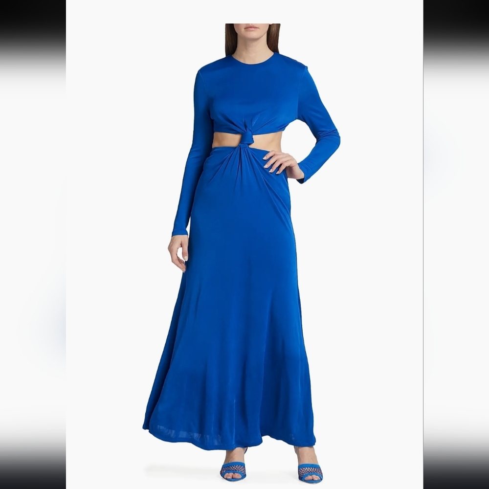 FARM Rio Blue Maxi Dress